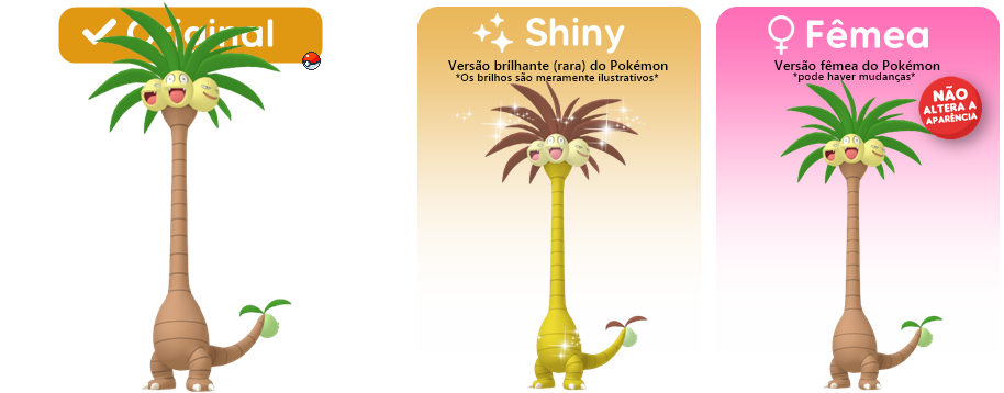 Exeggutor de Alola - Pokémon GO