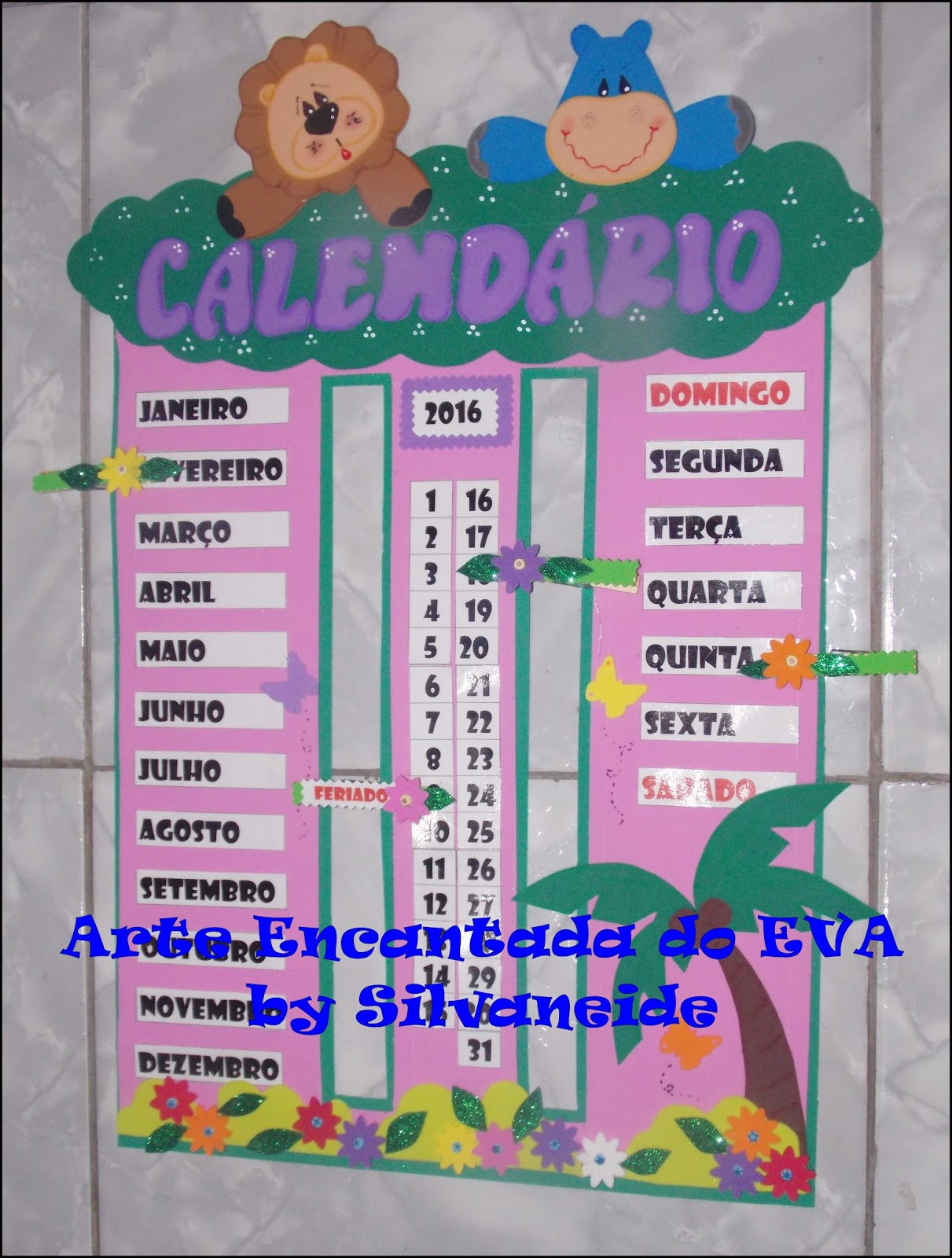 Calendario 2019 Safari: Imprime y disfruta de la aventura