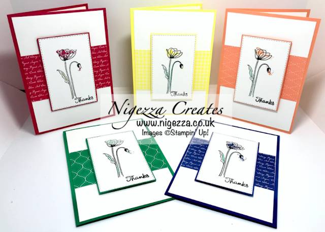 Nigezza Creates with Stampin' Up! Painted Poppies 