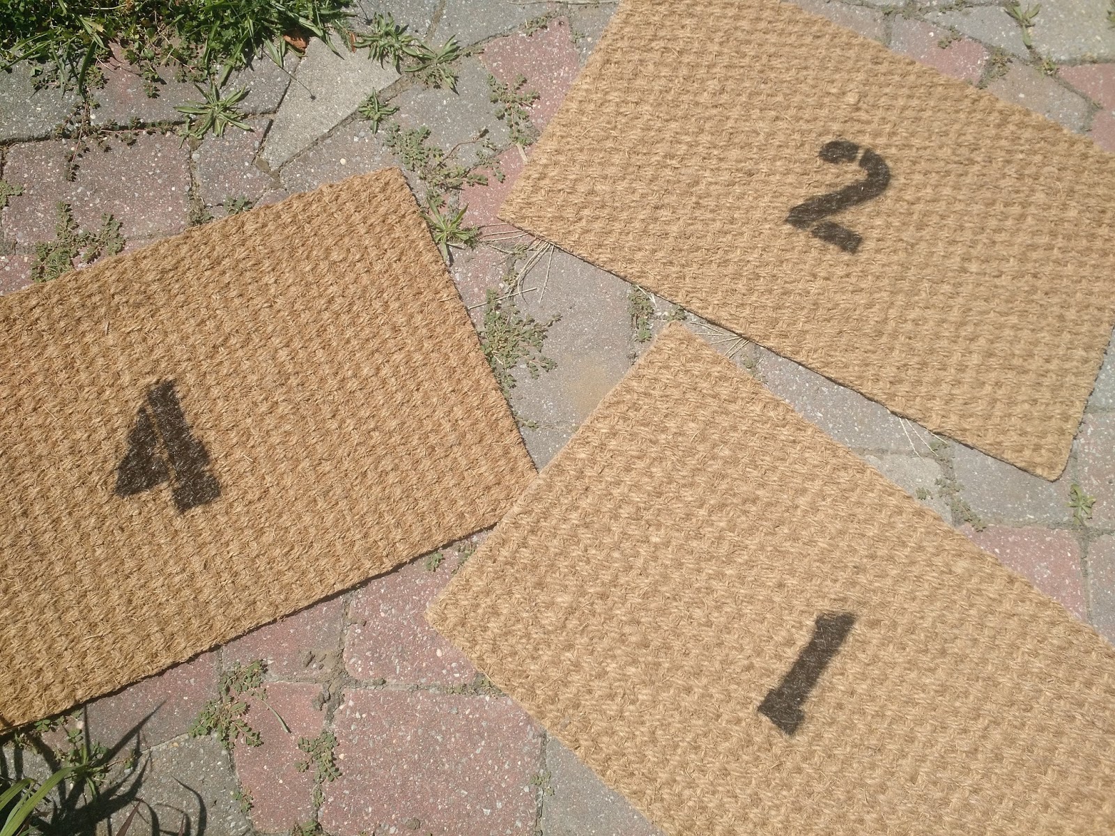 DIY Customized Entry Door Mats