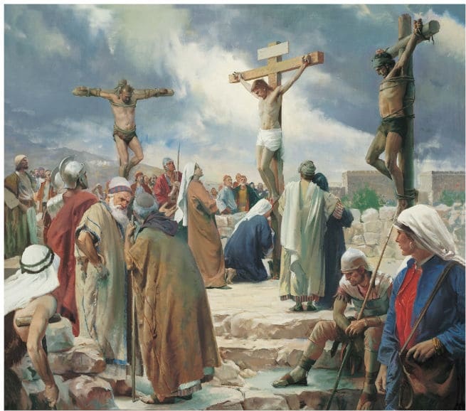 Jesús es crucificado (Juan 19:17-22)