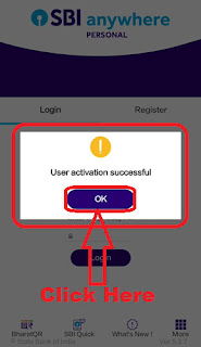 how to register with sbi anywhere app