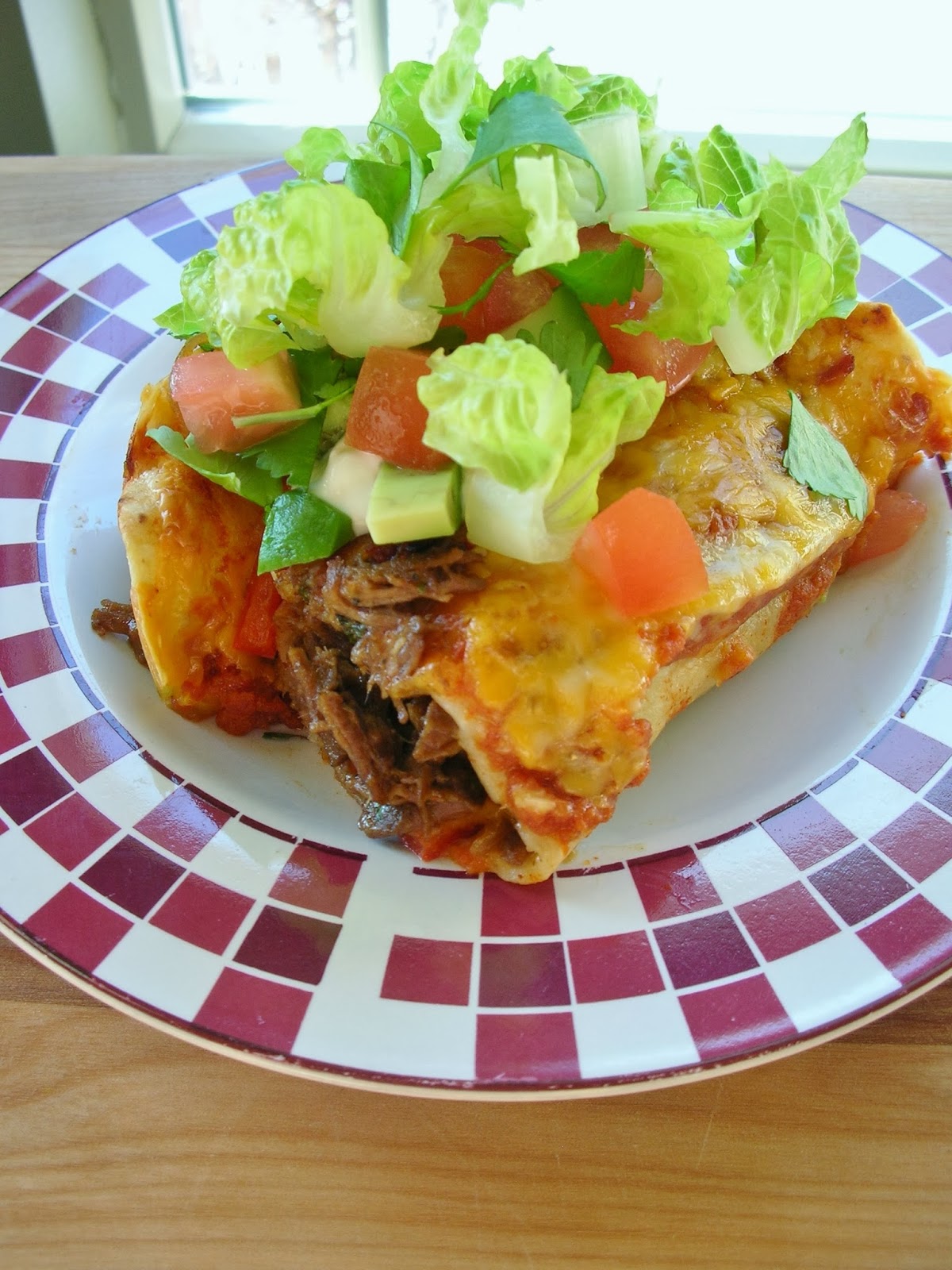 Braised Beef Enchiladas