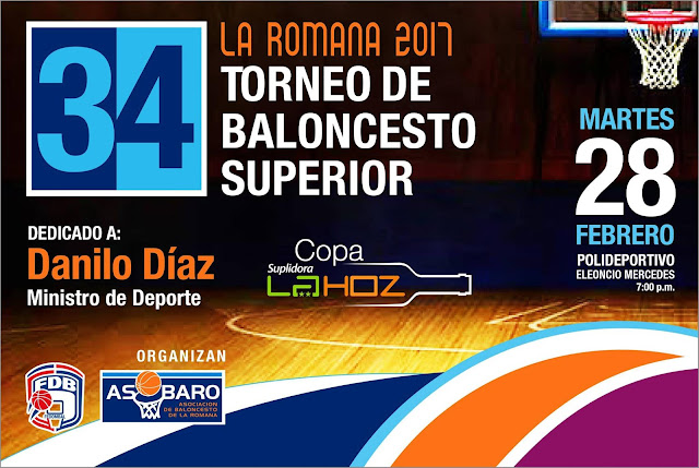 Torneo de Baloncesto Superior de La Romana será transmitido por radio y televisión. 