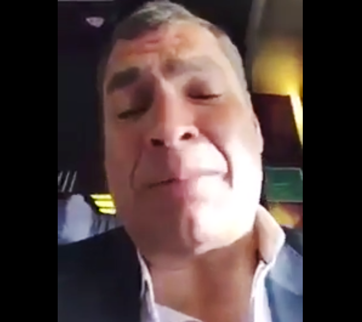 Correa llamó traidor a presidente de Ecuador y citó a Marx en su video de Twiter