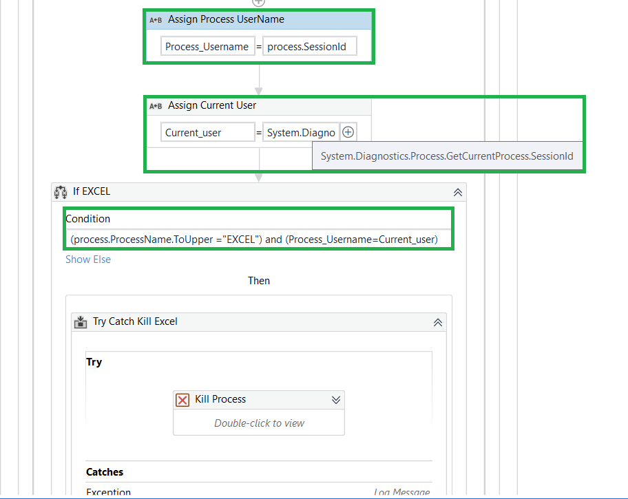 Kill User Specific Process UiPath Automation