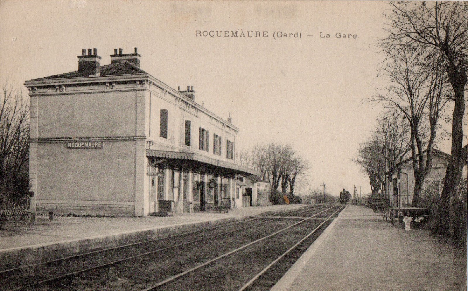 Roquemaure Cartes Postales La Gare De Roquemaure