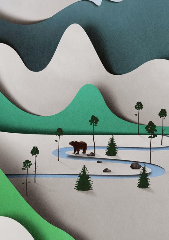 Fun Duniya Paper Landscape Illustrated By Eiko Ojala