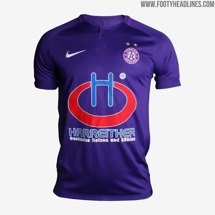 Austria Wien 19 20 Home Away Kits Released Footy Headlines