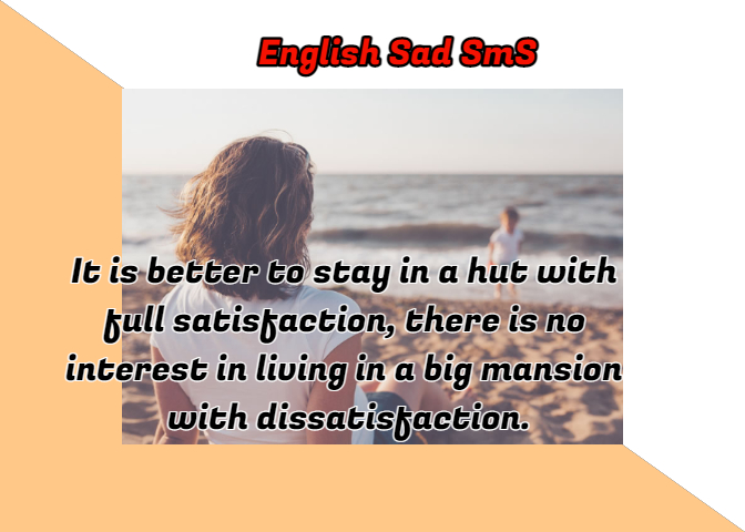 Very sad msg in english