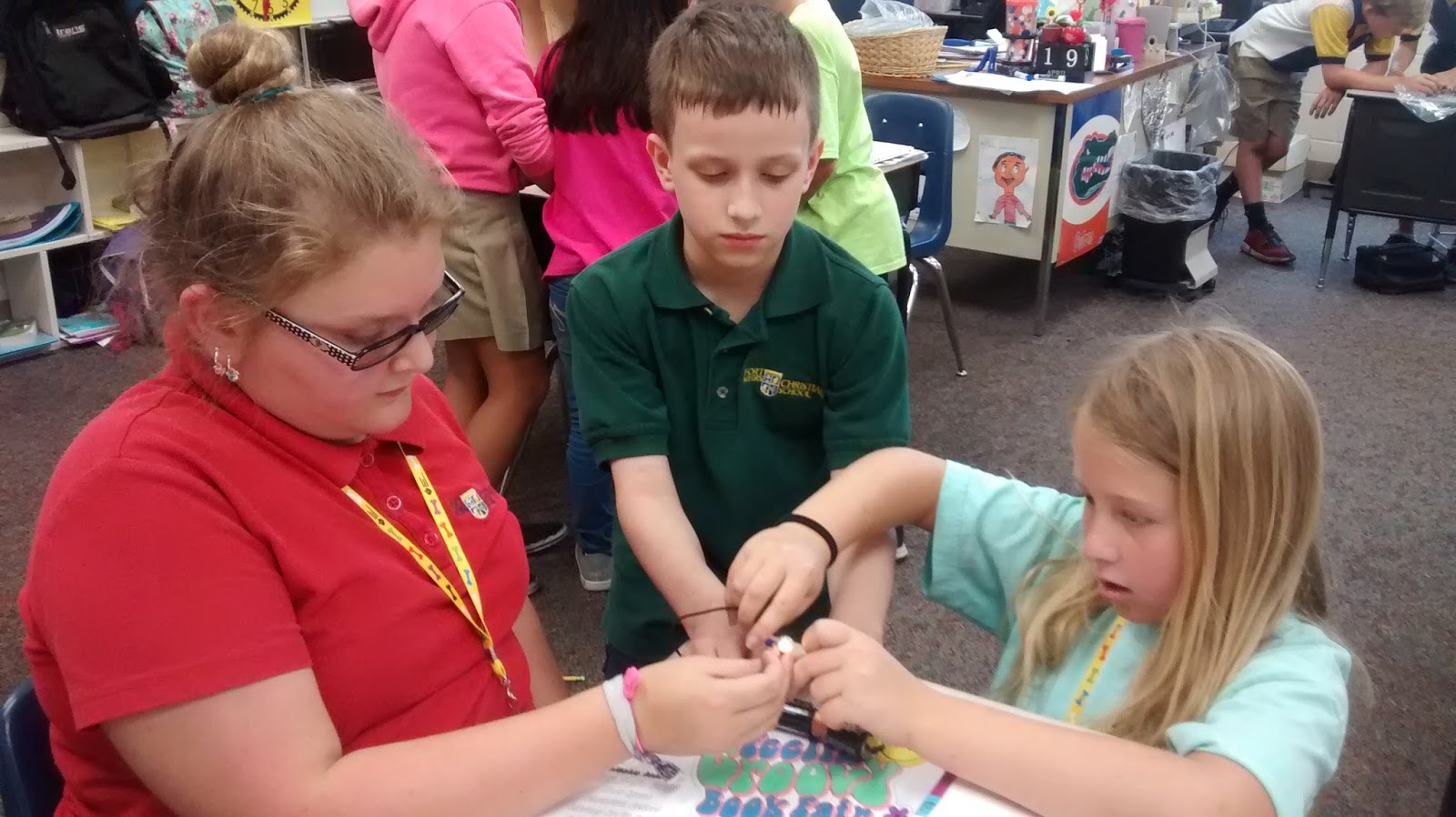 Mrs.Sanders 4th grade class April 2016