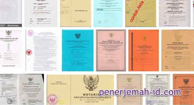 Catatan Pinggir Aimara Contoh Akta Notaris