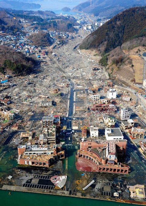 Thinking about Japan Onagawa photos, before and after