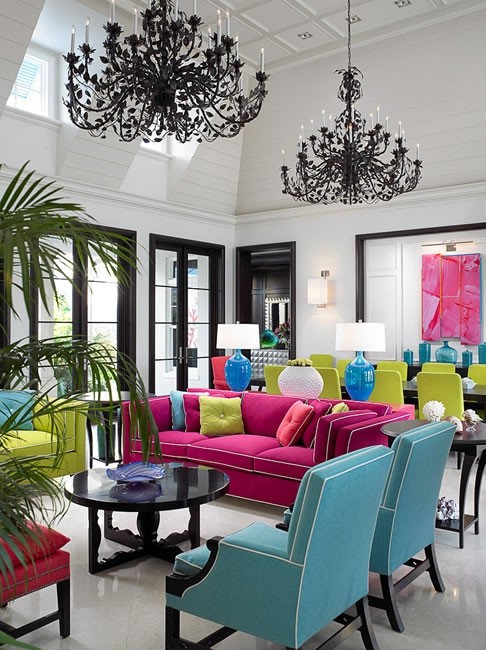 Eye For Design Color Blocking Your Interiors Painted Block Colored Shelving And Yes Color Blocking Can Be Done In More Muted Colors As Well