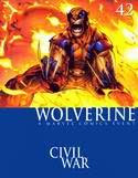 Cover of Wolverine #42: Civil War