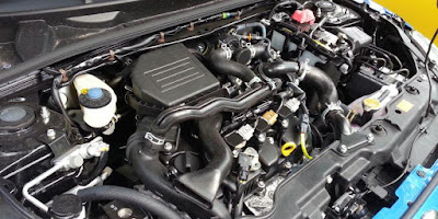 memanaskan mobil dipagi hari 