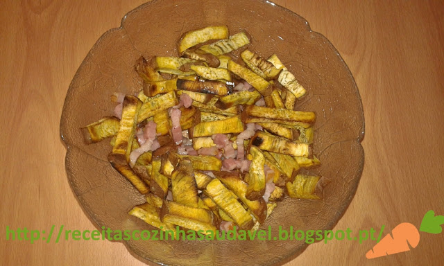 Batata Doce com Bacon