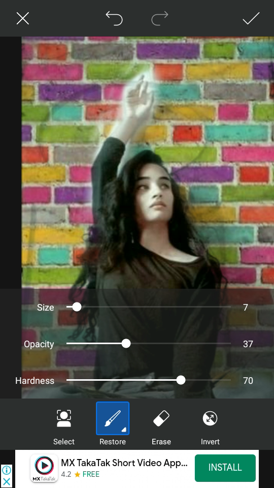 How to Remove Background Using PICSART (Eraser Tool)