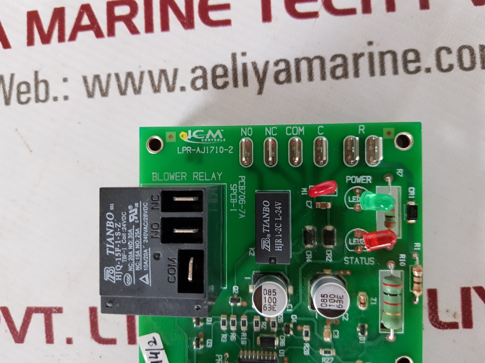 Details about   ICM Fan Control Circuit Board LPR-AJ1710-1 Marvair p/n 70281 