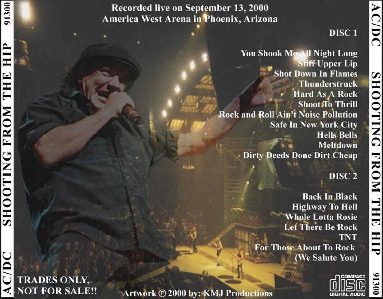 High Quality Bootlegs AC/DC Shooting From The Hip