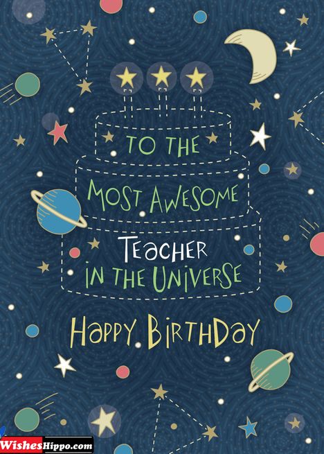 Heart Touching Birthday Wishes for Teacher 