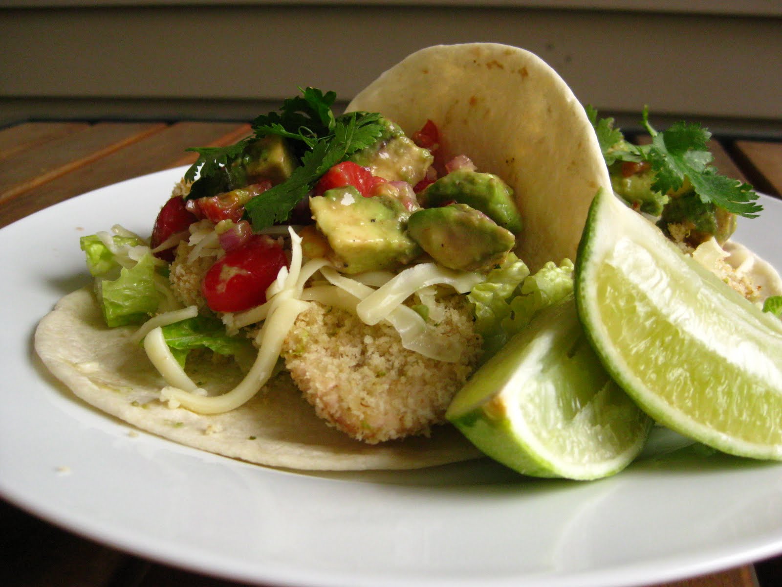 A Taste of Home Cooking Crispy Margarita Chicken Tacos with Strawberry