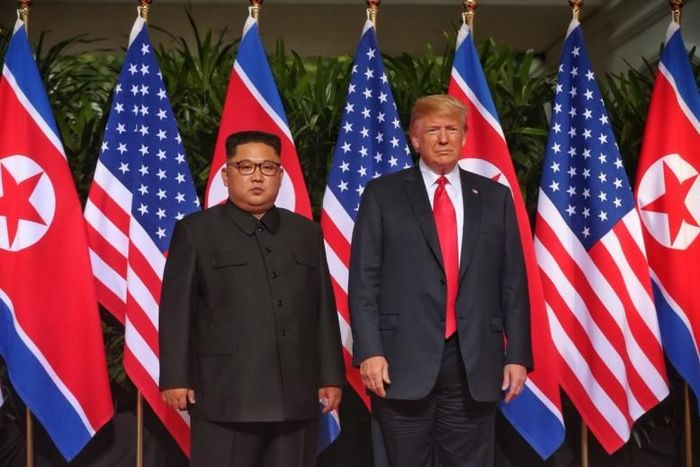 조-미 싱가포르수뇌회담 공동성명 Joint Statement of DPRK - US at the Singapore Summit - 2018년 6월 12일 싱가폴 센토사섬