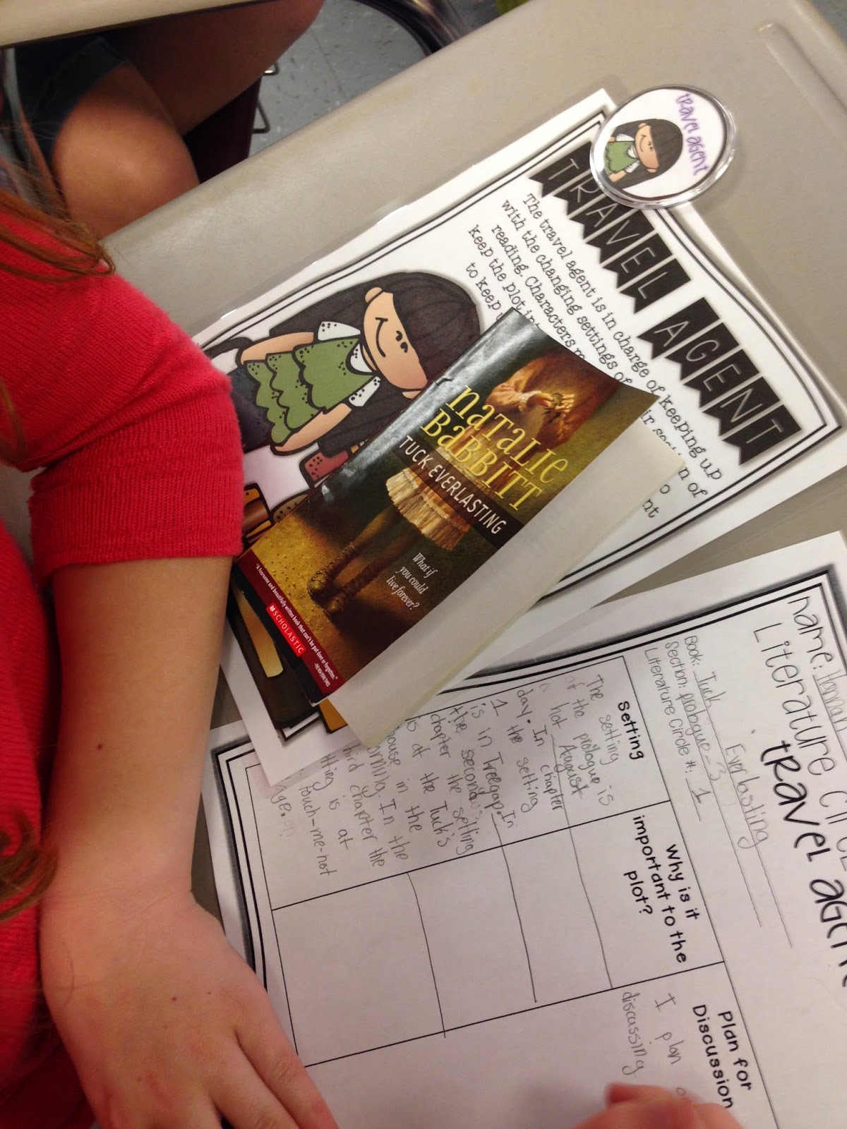 Life in First Grade Literature Circles