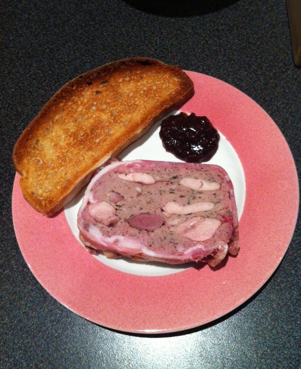 The Diary of an Cook Game Terrine