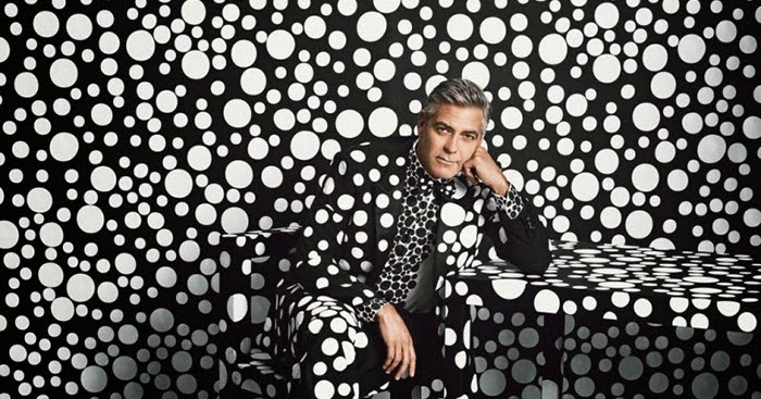 ArtHouse: George Clooney by Yayoi Kusama