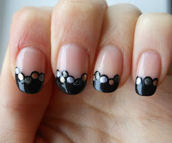 easy nail nails tips elegant simple dotted designs tip polish french classy yet manicure short acrylic unghie grail holy natural