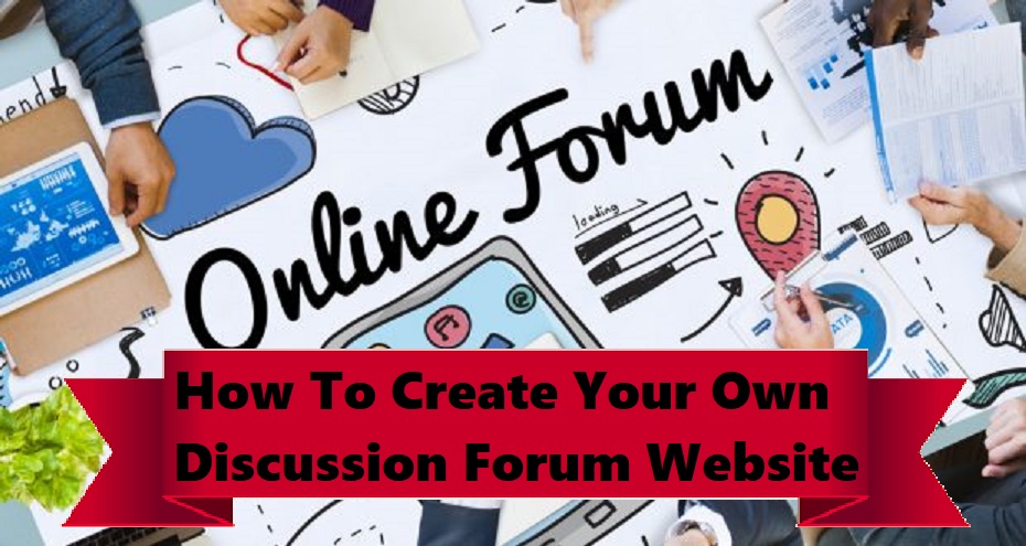 create an online forum