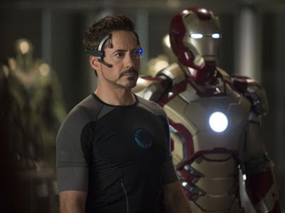 Robert Downey Jr. as Tony Stark Iron Man in Iron Man 3