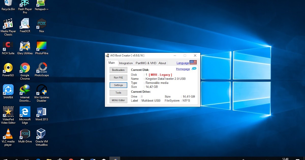 AIO Boot Extractor Multiboot USB Creator depo program