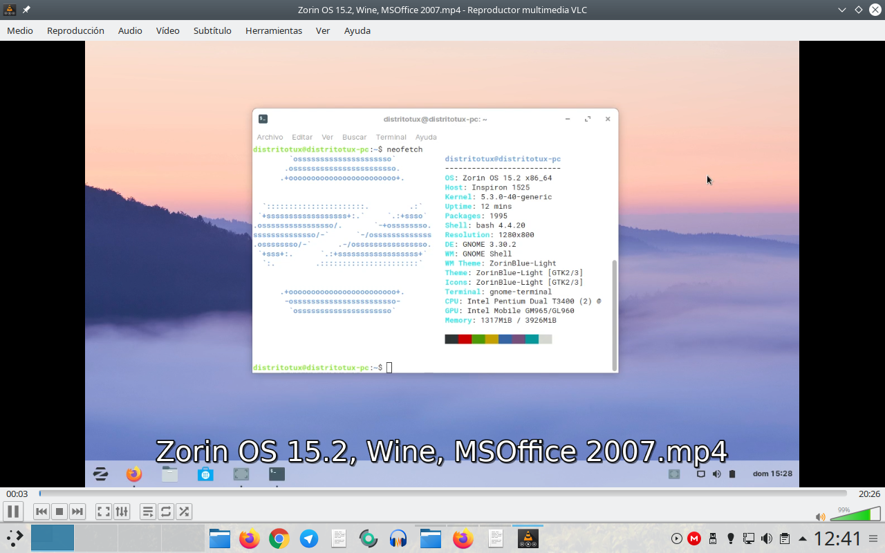 Zorin Os 15.2