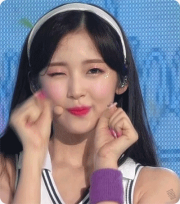 엔딩 뿌시는 엔딩요정 오마이걸 아린&amp;지호 ㄷㄷㄷㄷ.gif | 인스티즈
