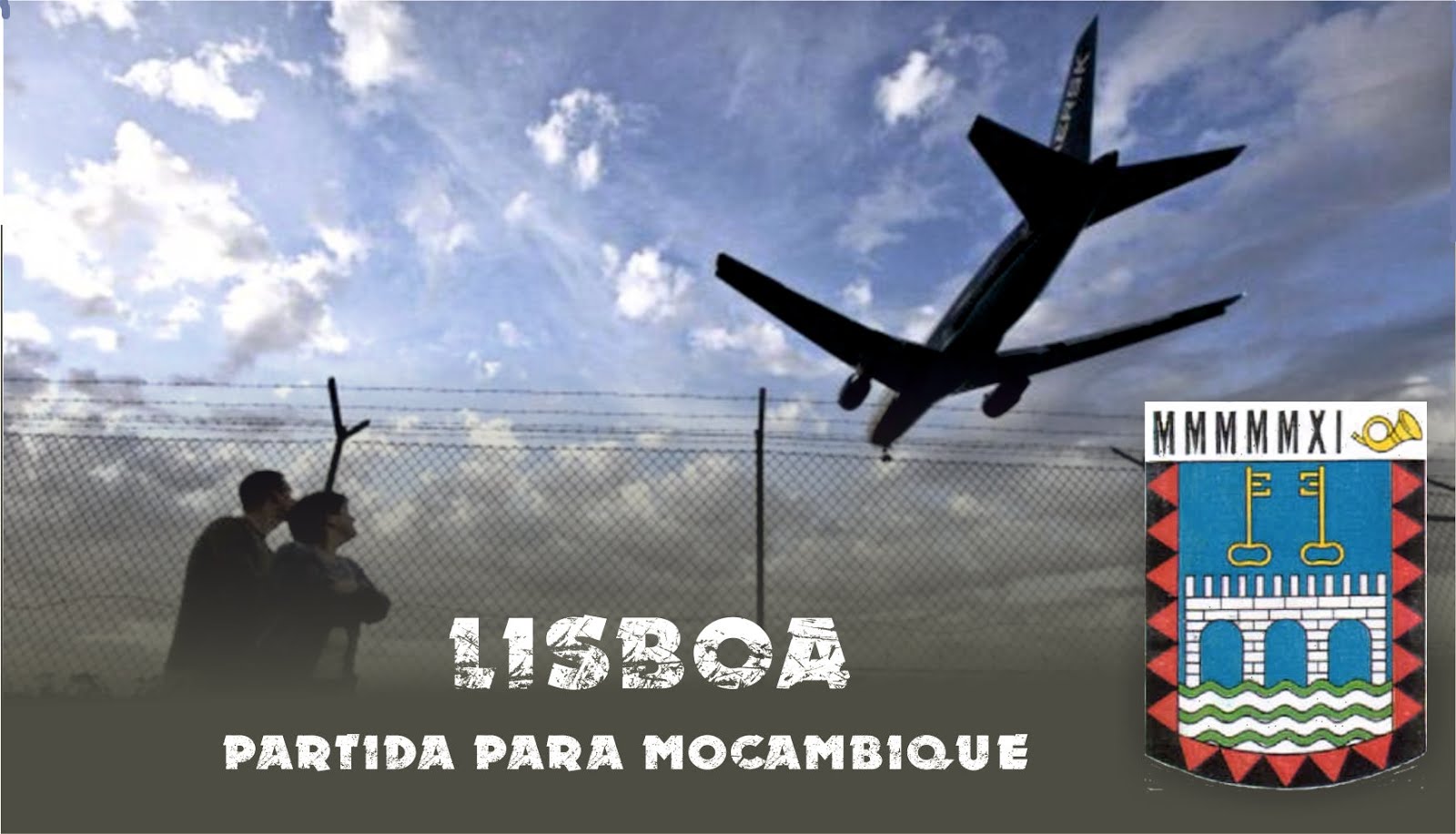 Lisboa - partida para Moçambique