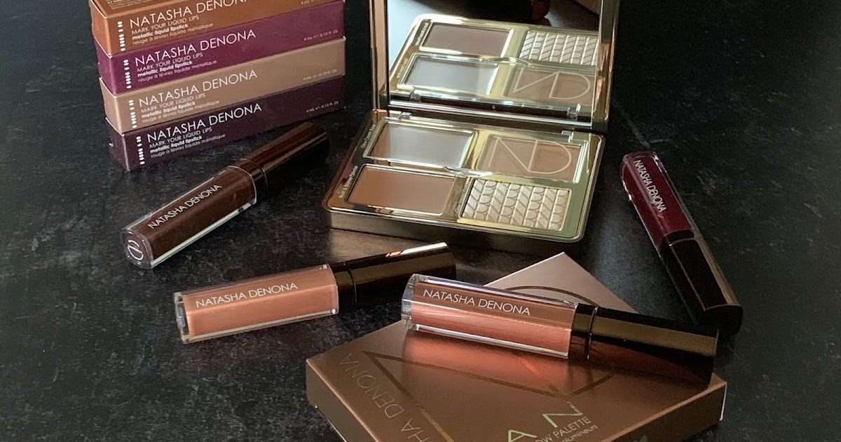 Natasha Denona Tan Bronze & Glow Palette and Mark Your Liquid Lips