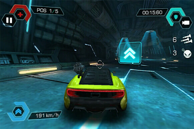  لعبة Cyberline Racing [Mod] مهكرة للأندرويد - اخر اصدار 