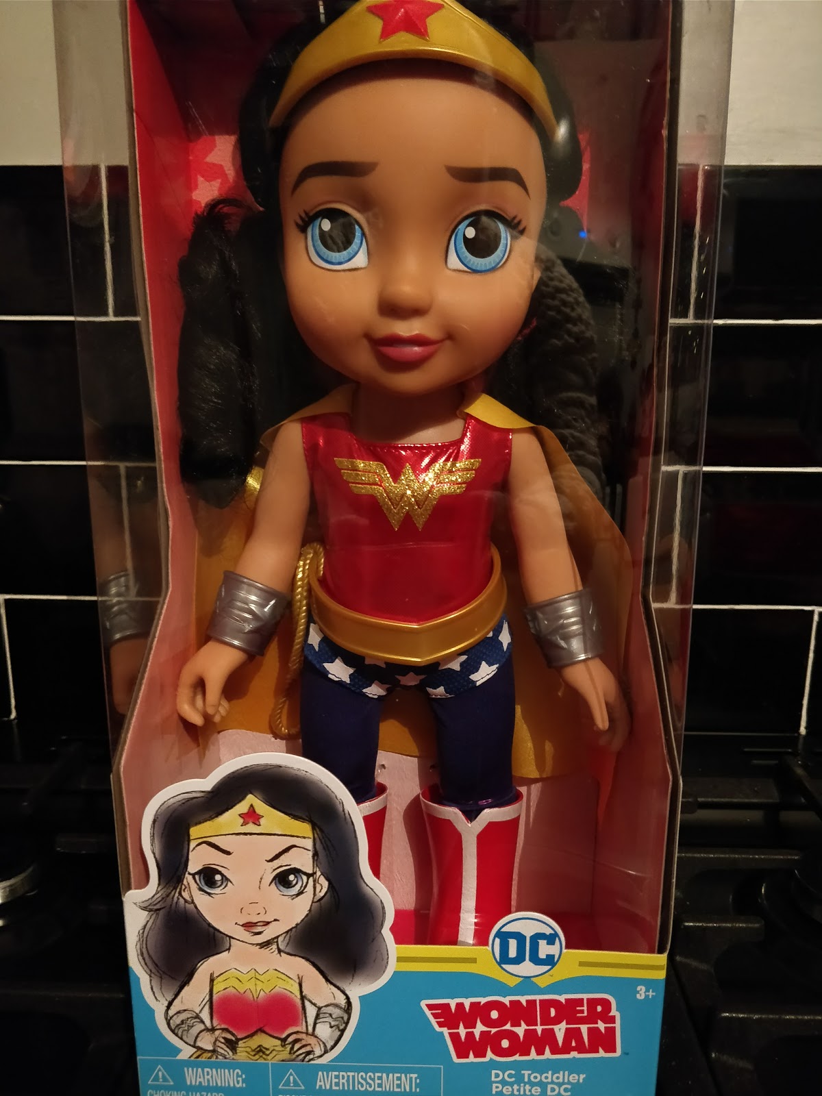 dc toddler doll wonder woman