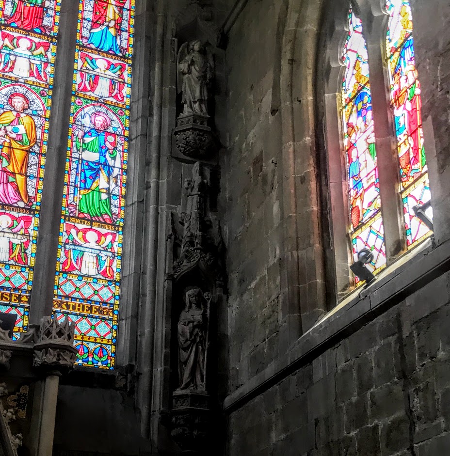 Patrick Comerford: Three windows in Saint Editha’s Church tell the ...