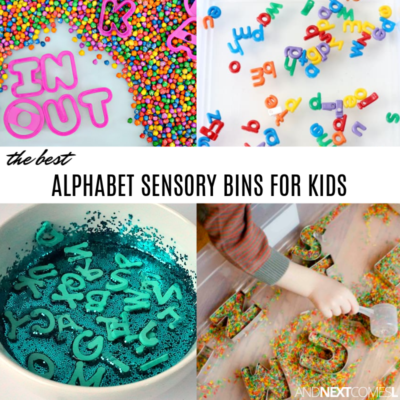 Alphabet Sensory kit
