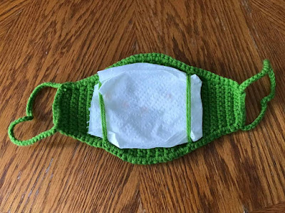 How to Crochet a Quick and Easy Face Mask.
