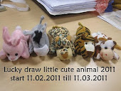LUCKY DRAW LITTLE CUTE ANIMAL 2011.