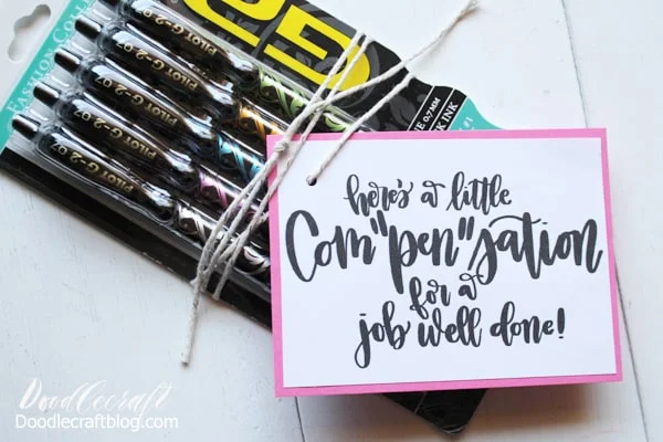 Pilot Pen Back-to-School Pen Pun Gifts!