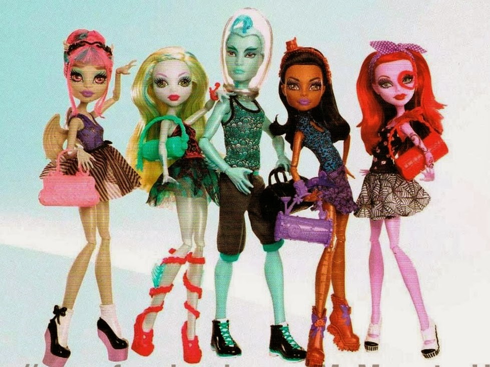 MONSTER HIGH GLITTER NUEVAS MOSTER HIGH