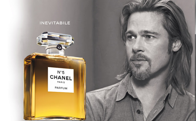 Chanel n. 5 2012 brad pitt video adv spot pubblicità evento terrazza martini profumo fragranza eau de parfum