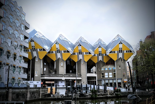 The Yellow Cube Houses by Of Mice and raMen The Yellow Cube Houses by Of Mice and raMen