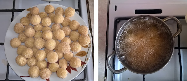 kulki ziemniaczane w panierce kulki ziemniaczane w panierce