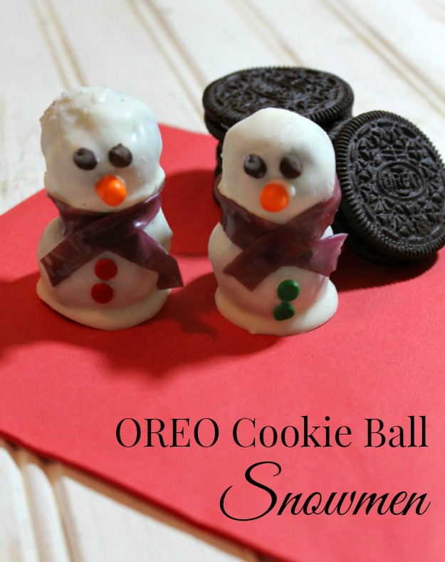 OREO Cookie Ball Snowmen
